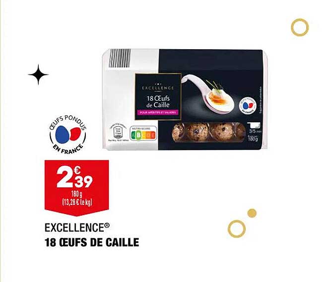 18 œufs De Caille Excellence
