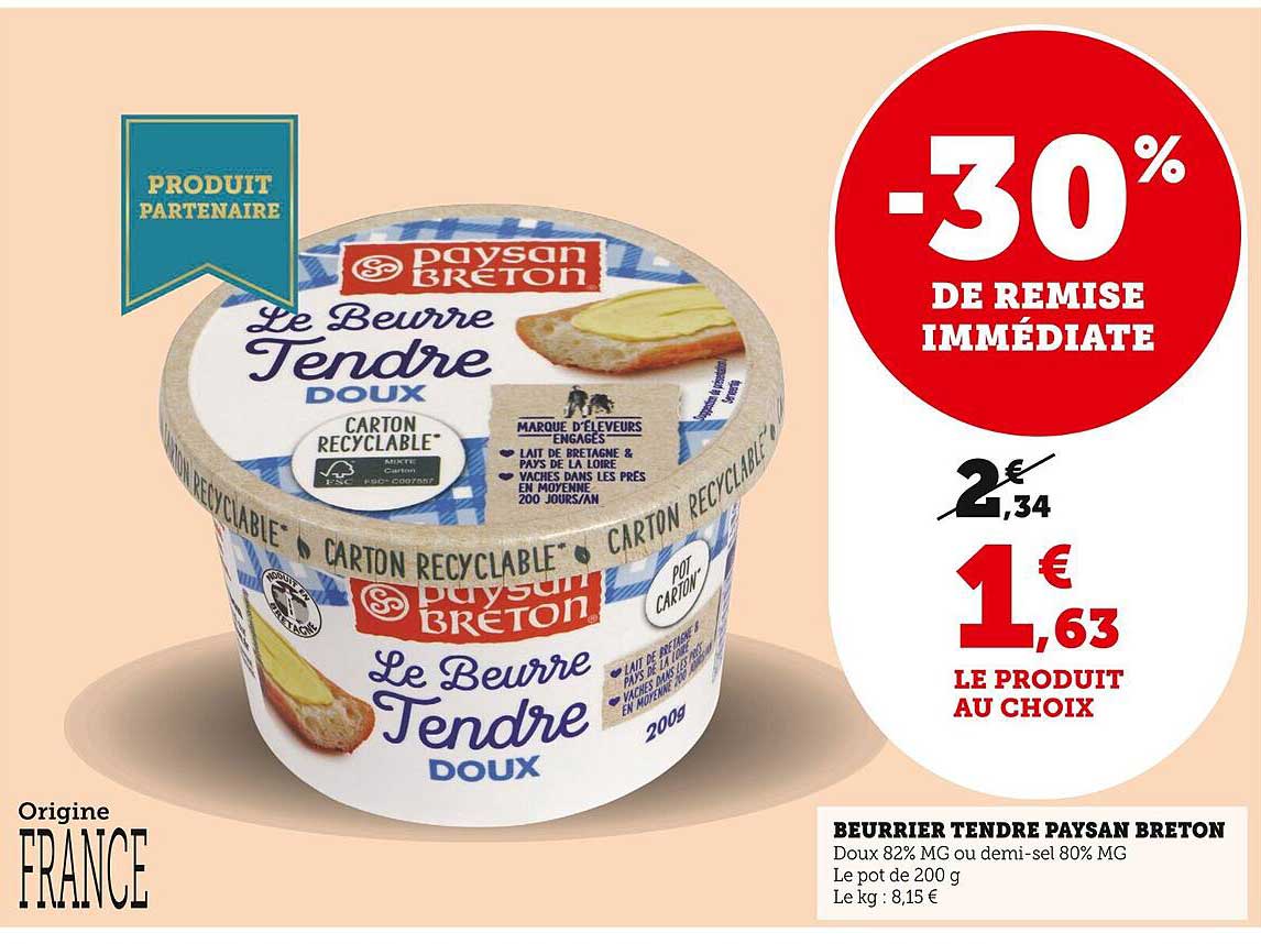 beurrier tendre paysan breton