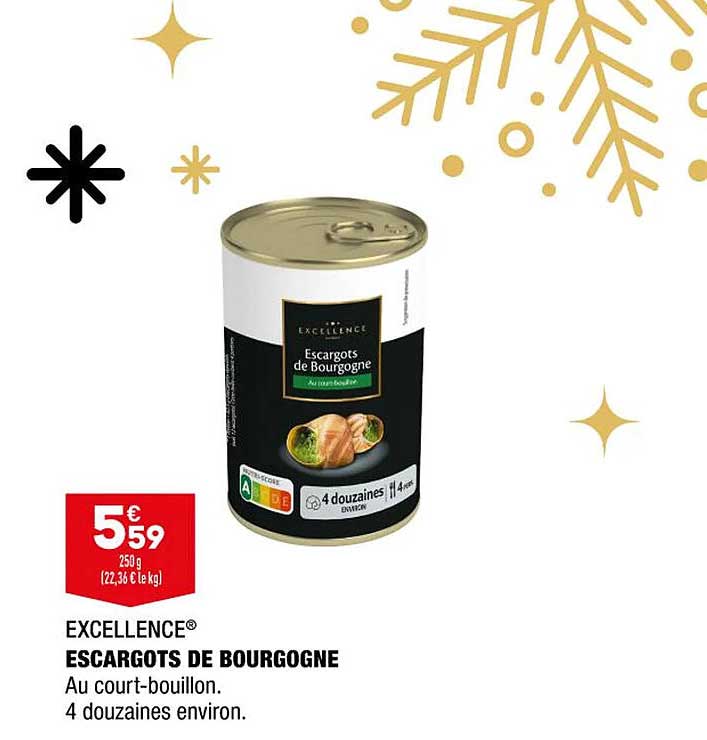 Escargots De Bourgogne Excellence