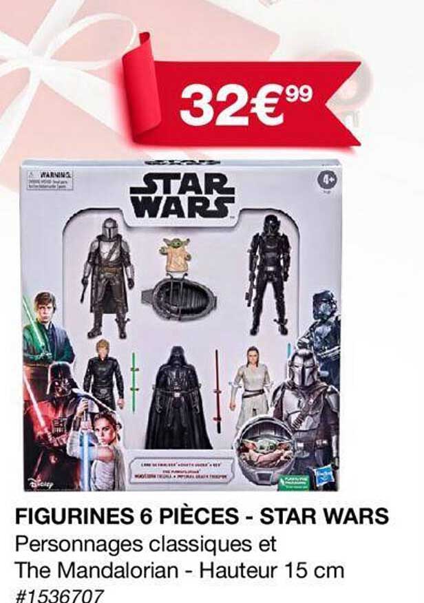 figurines 6 pièces - star wars