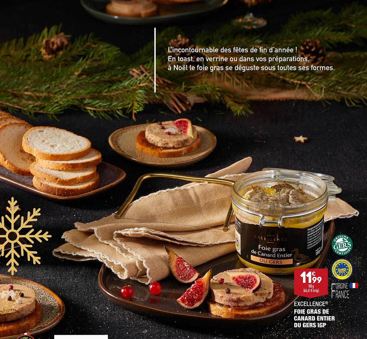 Foie Gras De Canard Entier Du Gers Igp Excellence