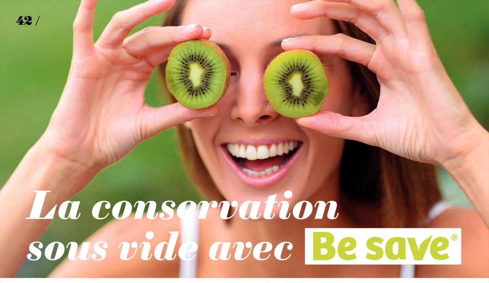 la conservation sous vide avec be save