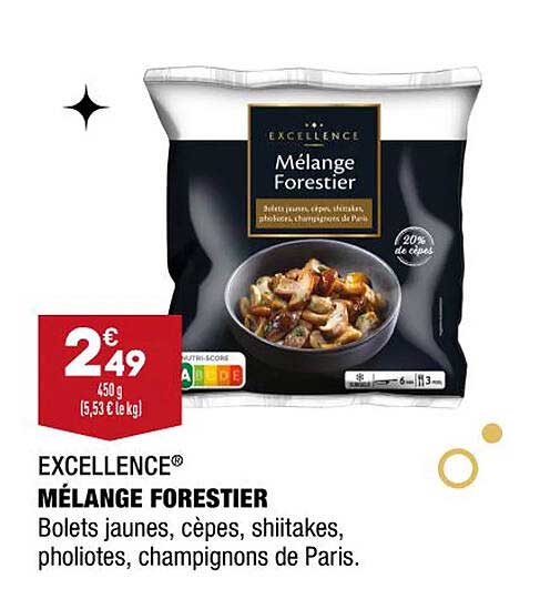 mélange forestier excellence