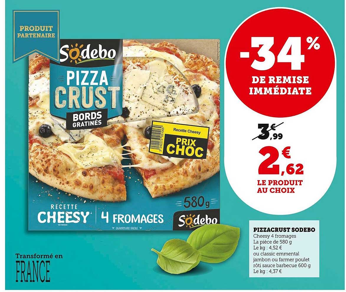 Pizza Crust Sodebo
