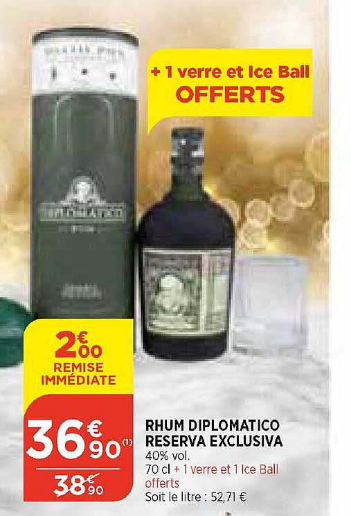 rhum diplomatico reserva exclusiva