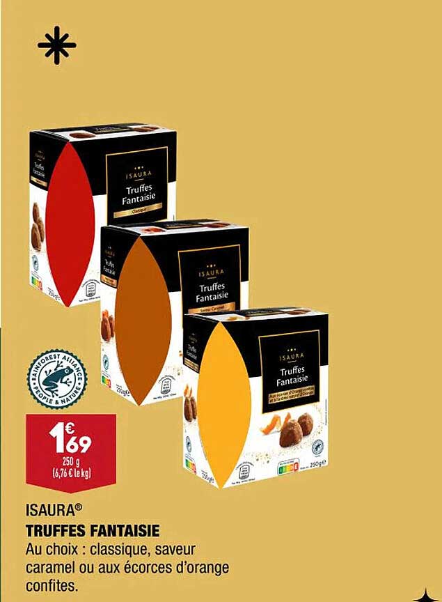 truffes fantaisie isaura