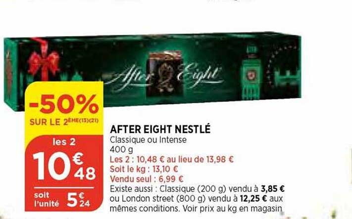 after eight nestlé
