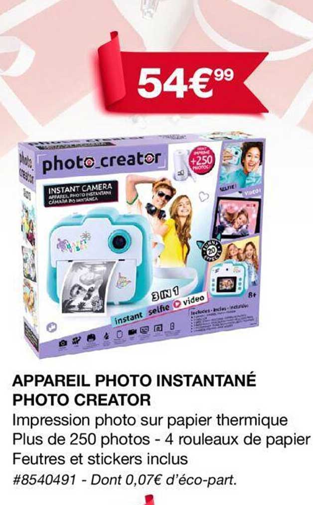 Appareil Photo Instantané Photo Creator