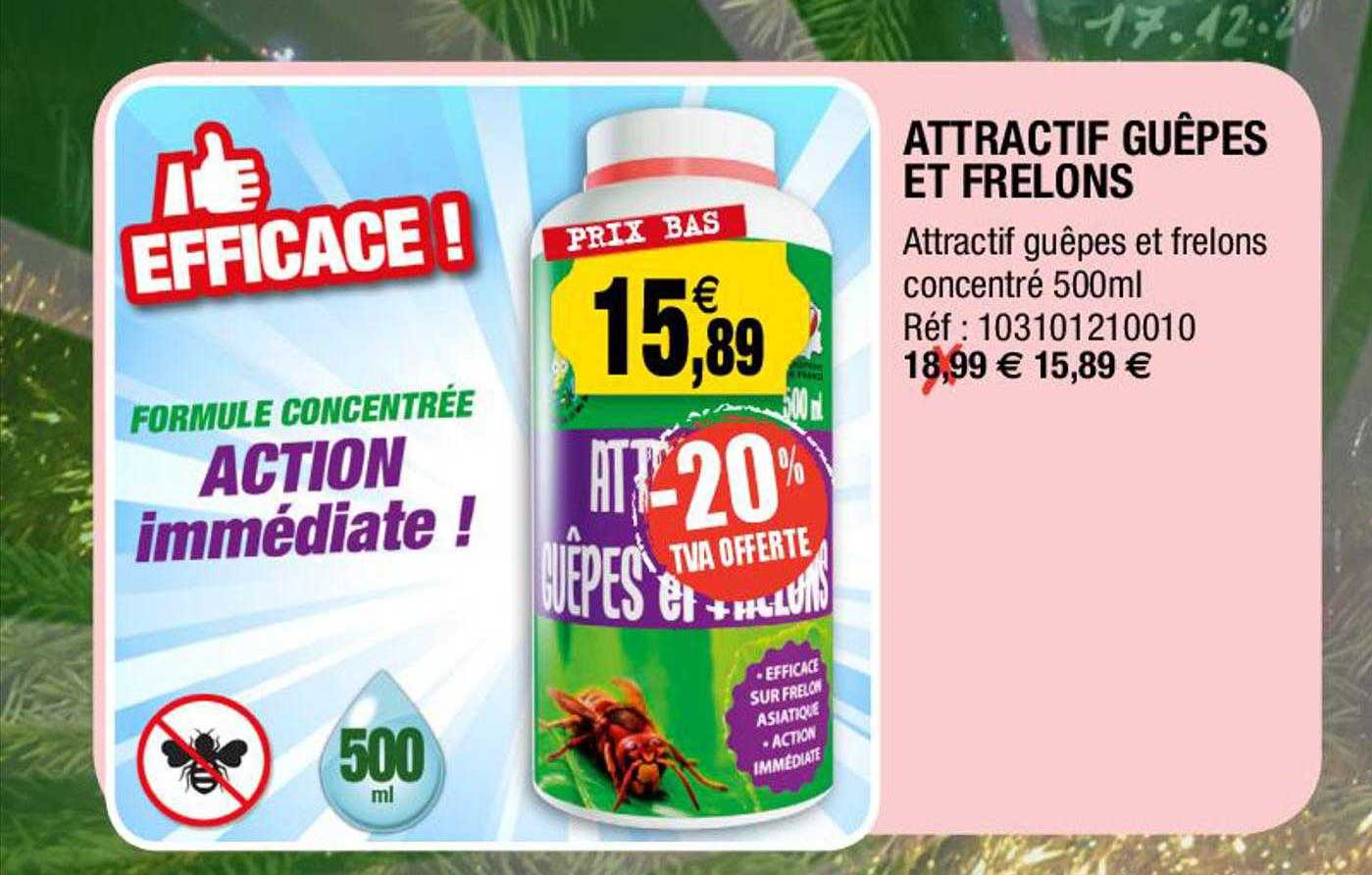 attractif guêpes et frelons