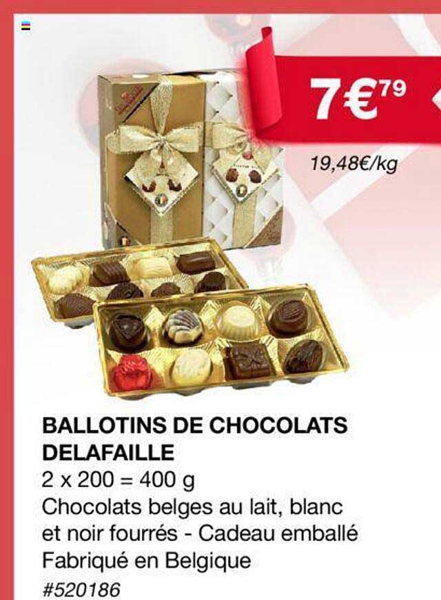 Ballotins De Chocolats Delafaille
