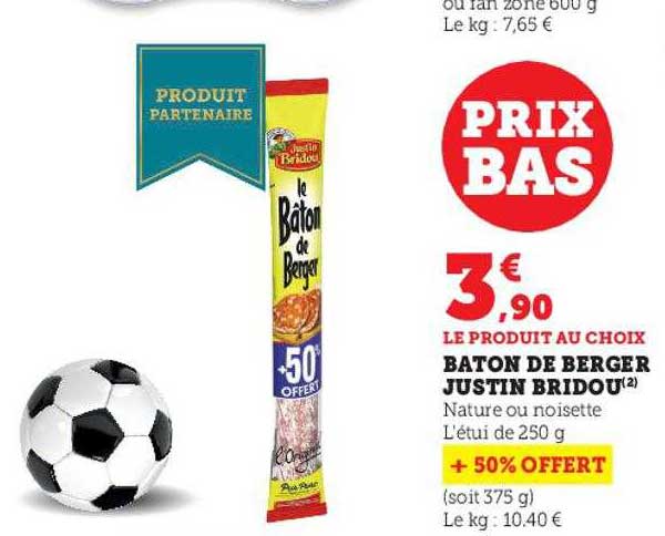 bâton de berger justin bridou