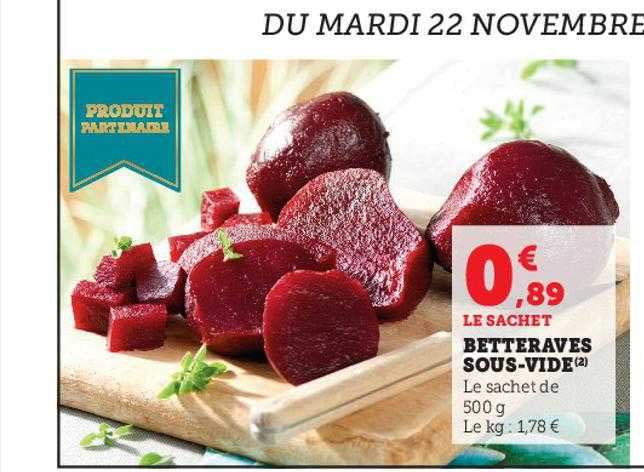 betteraves sous-vide