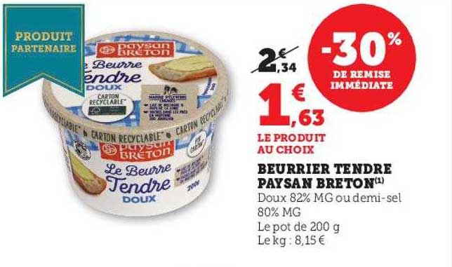 beurrier tendre paysan breton