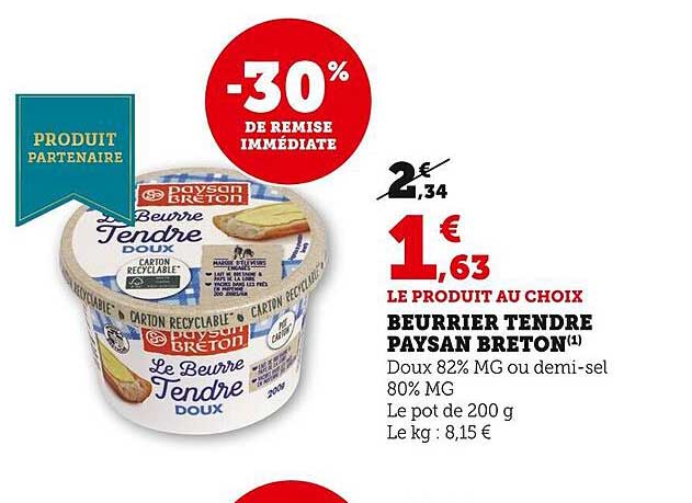 beurrier tendre paysan breton