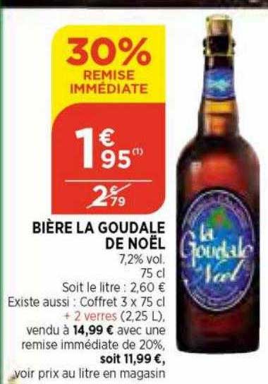 Bière La Goudale De Noël