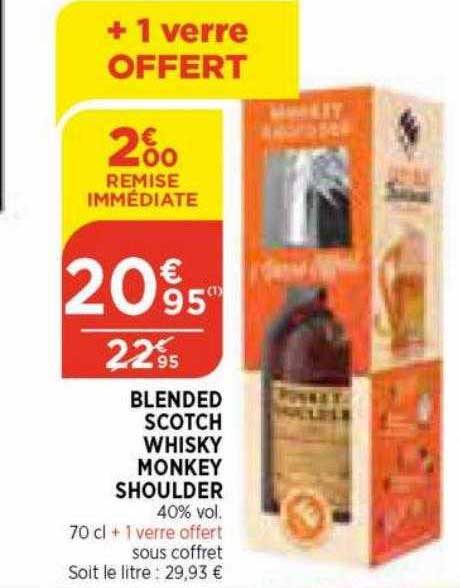 blended scotch whisky monkey shoulder