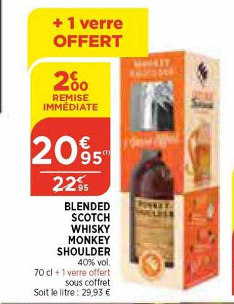 blended scotch whisky monkey shoulder