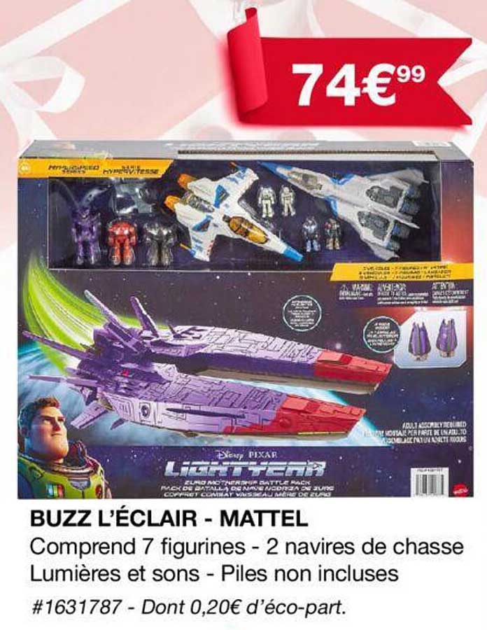 buzz l'éclair - mattel