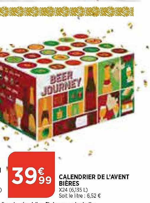 calendrier de l'avent bières
