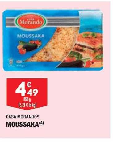 casa morando moussaka