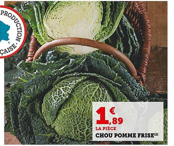 chou pomme frisé