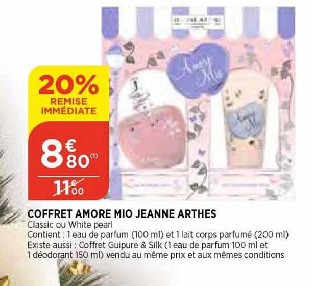 coffret amore mio jeanne arthes