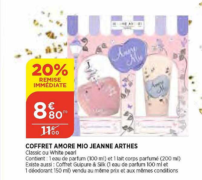 coffret amore mio jeanne arthes