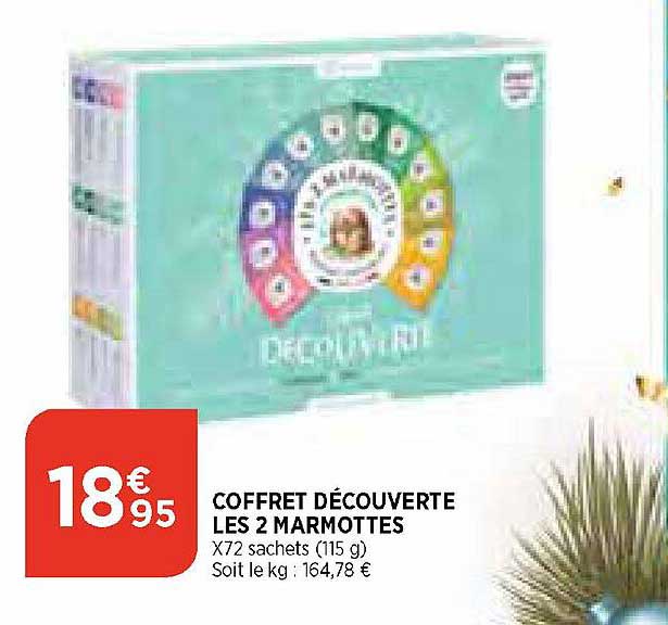 Coffret Découverte Les 2 Marmottes