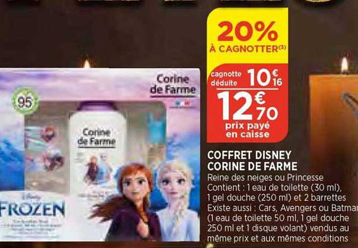 coffret disney corine de farme
