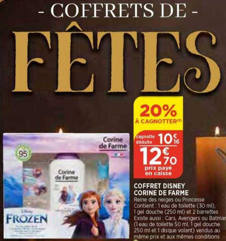 coffret disney corine de farme