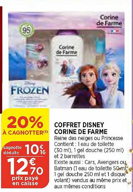 coffret disney corine de farme