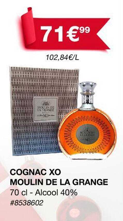 cognac xo moulin de la grange