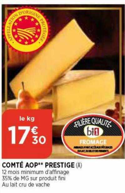 Comté Aop Prestige
