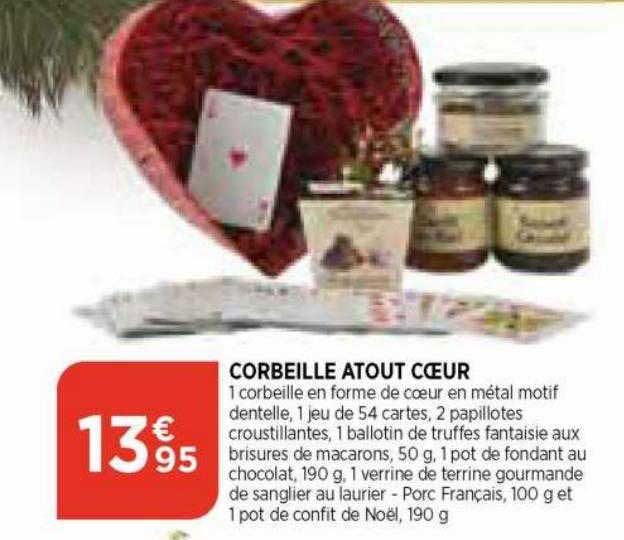 corbeille atout cœur
