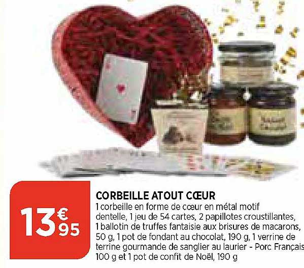 corbeille atout cœur