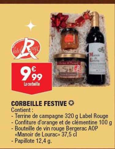 corbeille festive