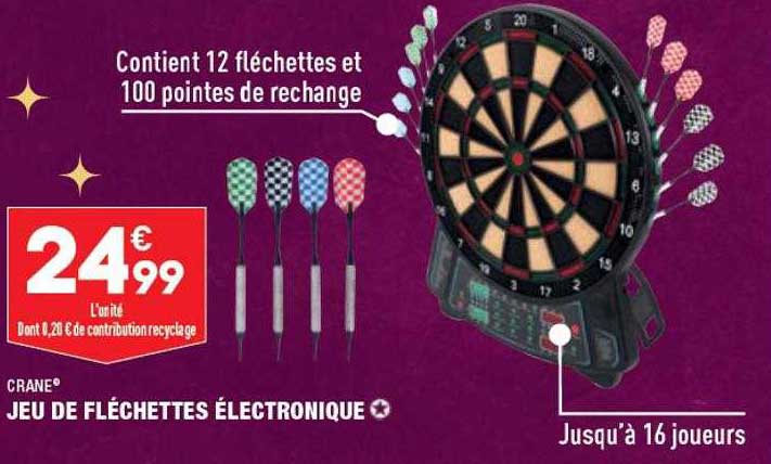 Crane Jeu De Fléchettes électronique