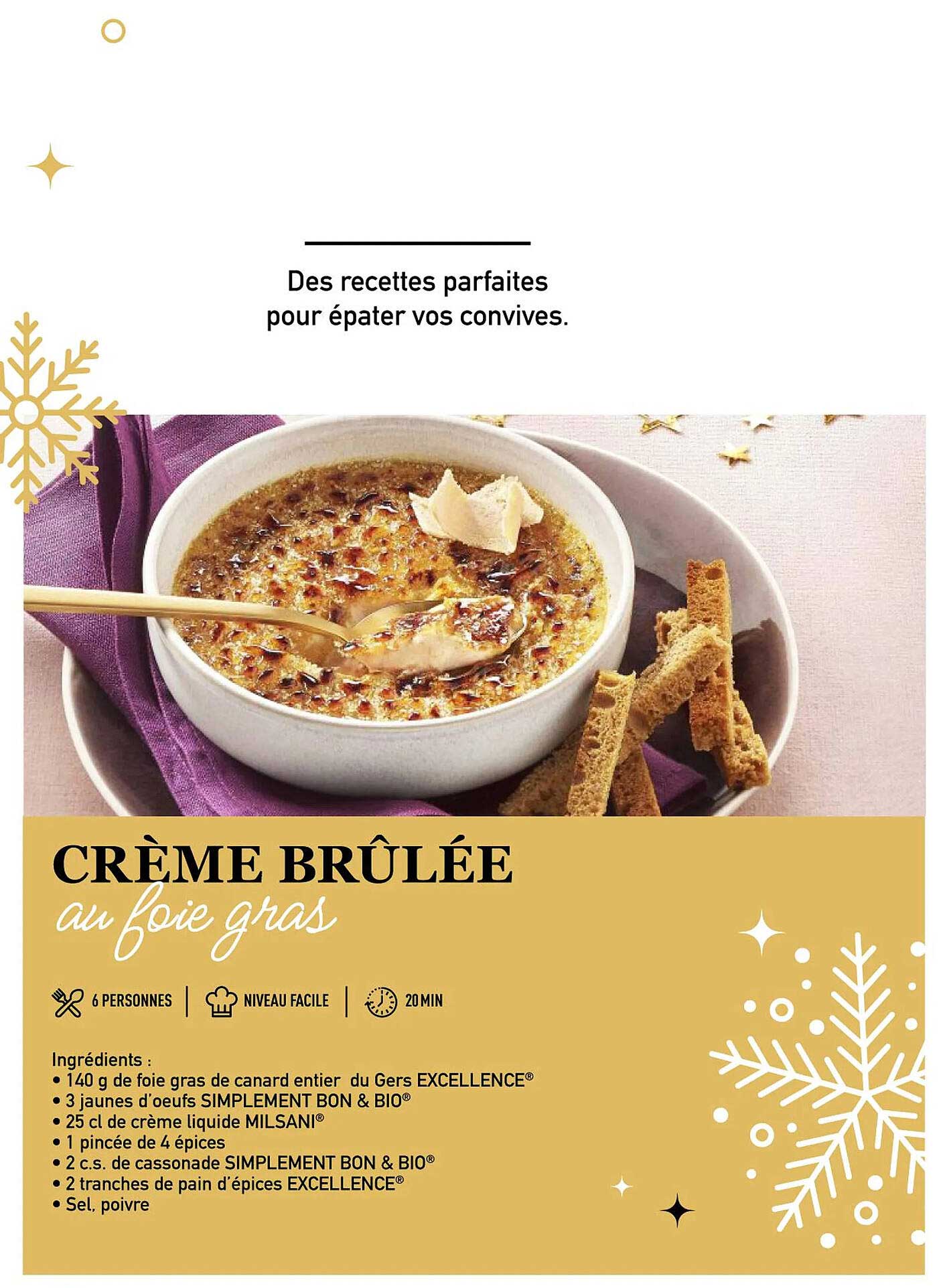 Crème Brûlée Au Foie Gras