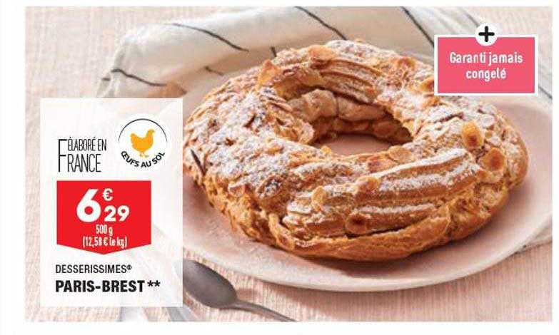 Desserissimes Paris-brest