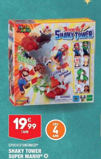 epoch d'enfance shaky tower super mario