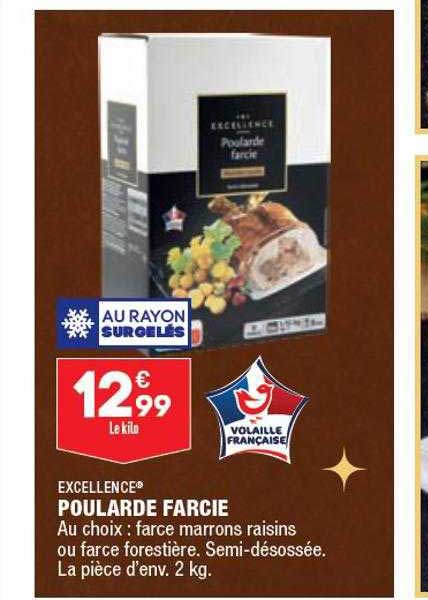 excellence poularde farcie