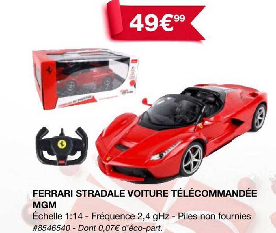 ferrari stradale voiture télécommandée mgm