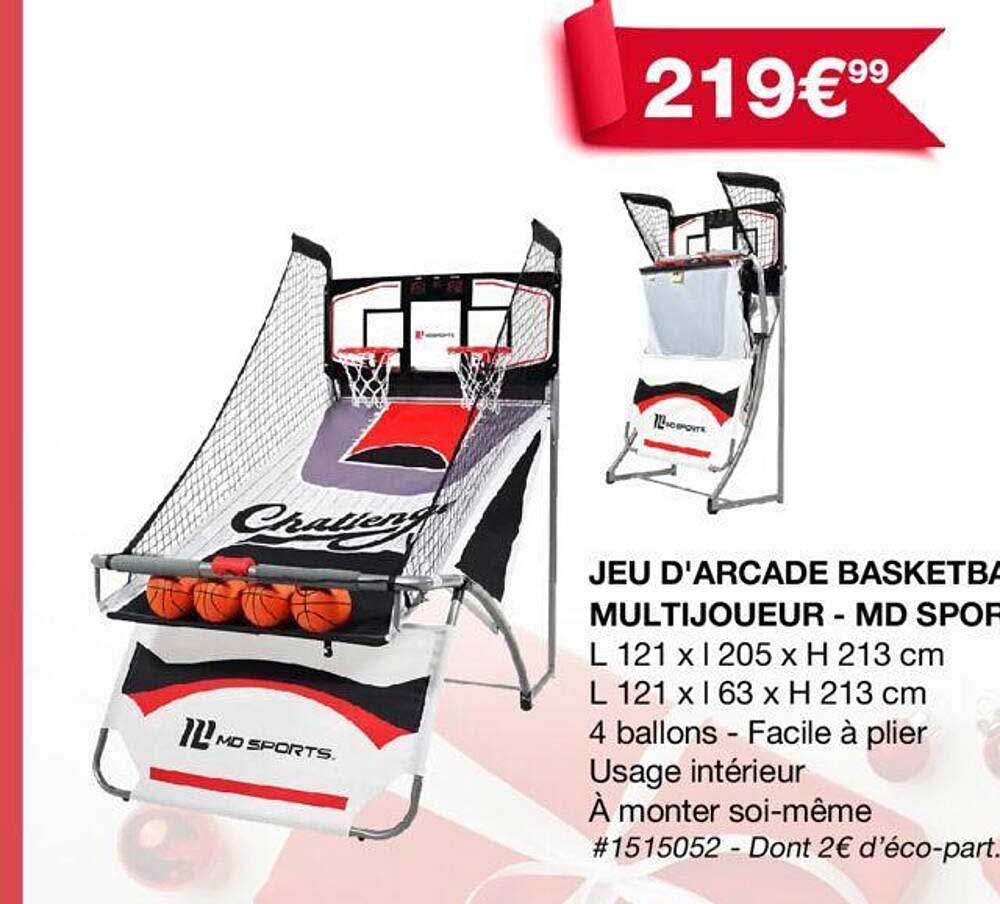 Jeu D'arcade Basketball Multijoueur - Md Sports