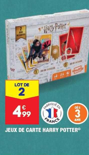 jeux de carte harry potter