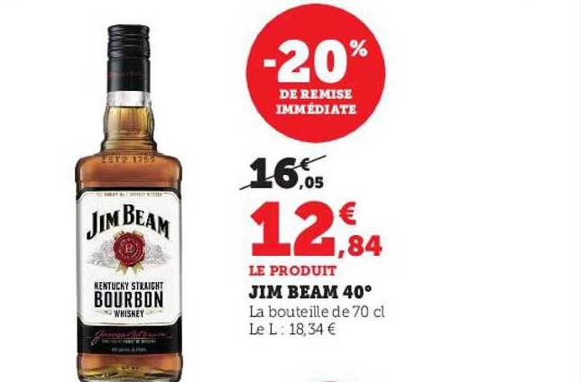 jim beam 40°