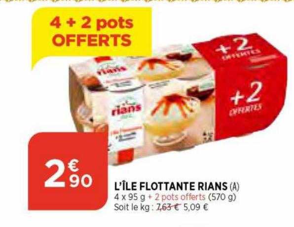 l'île flottante rians