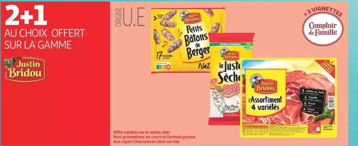 la gamme justin bridou