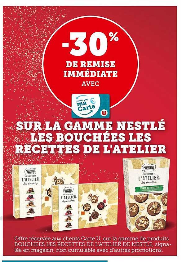 la gamme nestlé les bouchées les recettes de l'atelier