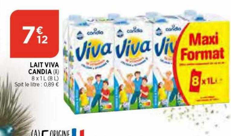 Lait Viva Candia