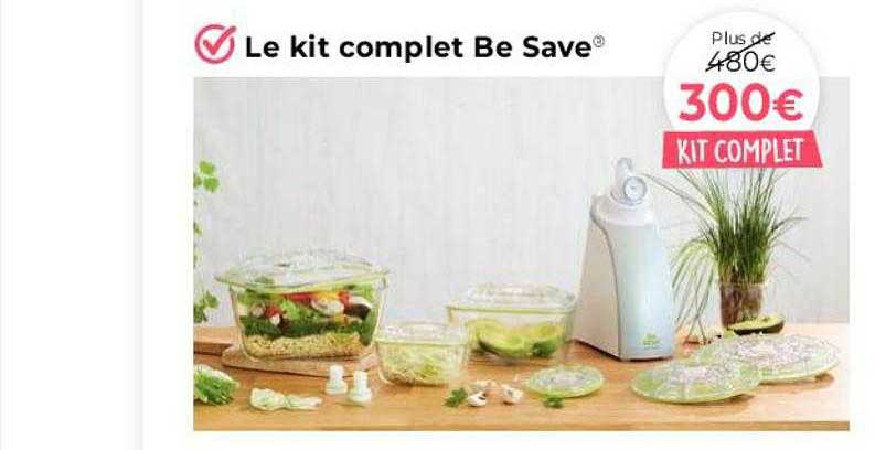 le kit complet be save